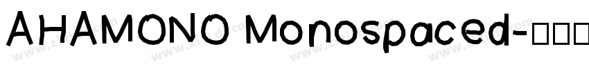 AHAMONO Monospaced字体转换